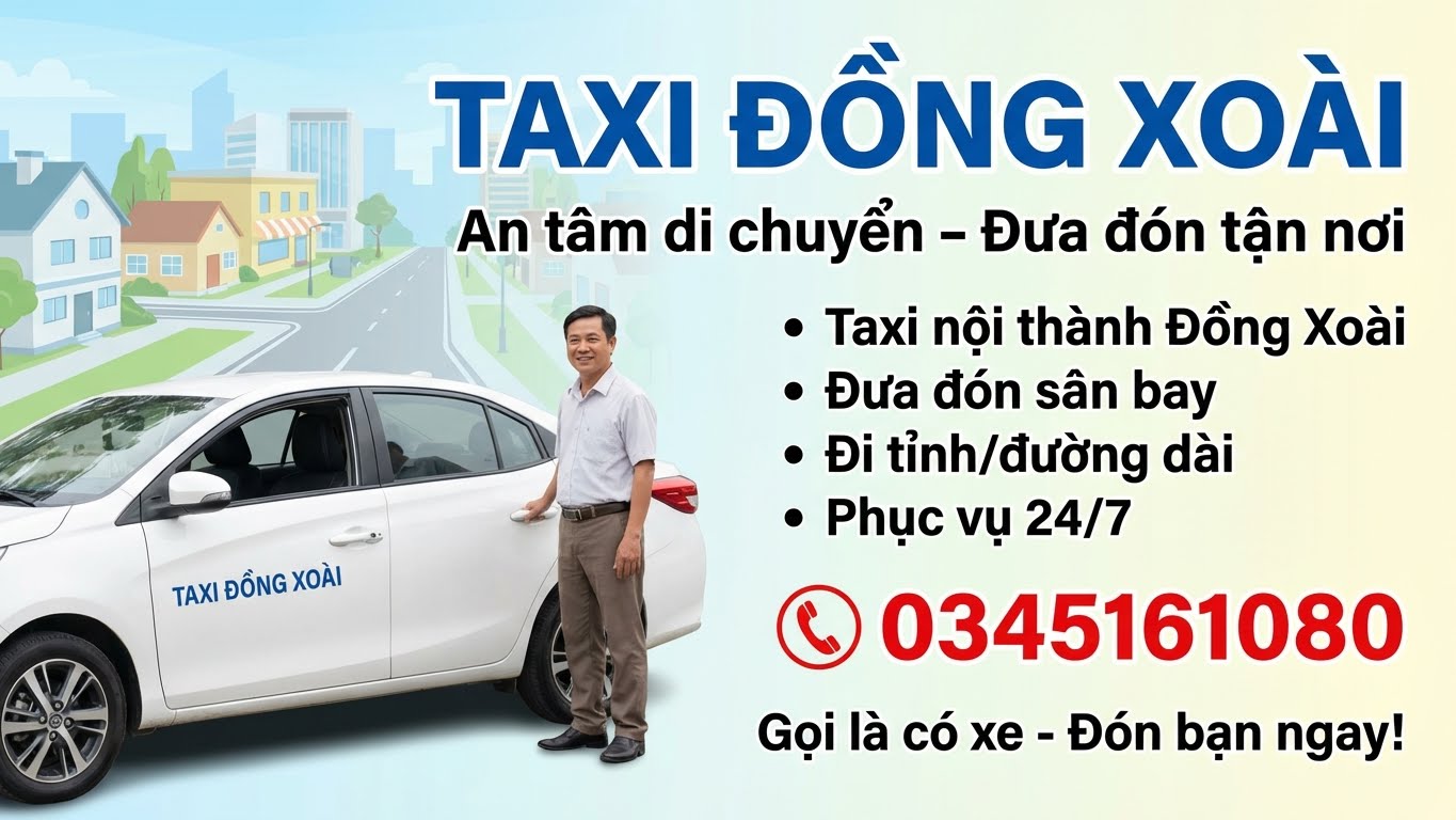 Taxi Đi Tỉnh Khác Từ Đồng Xoài