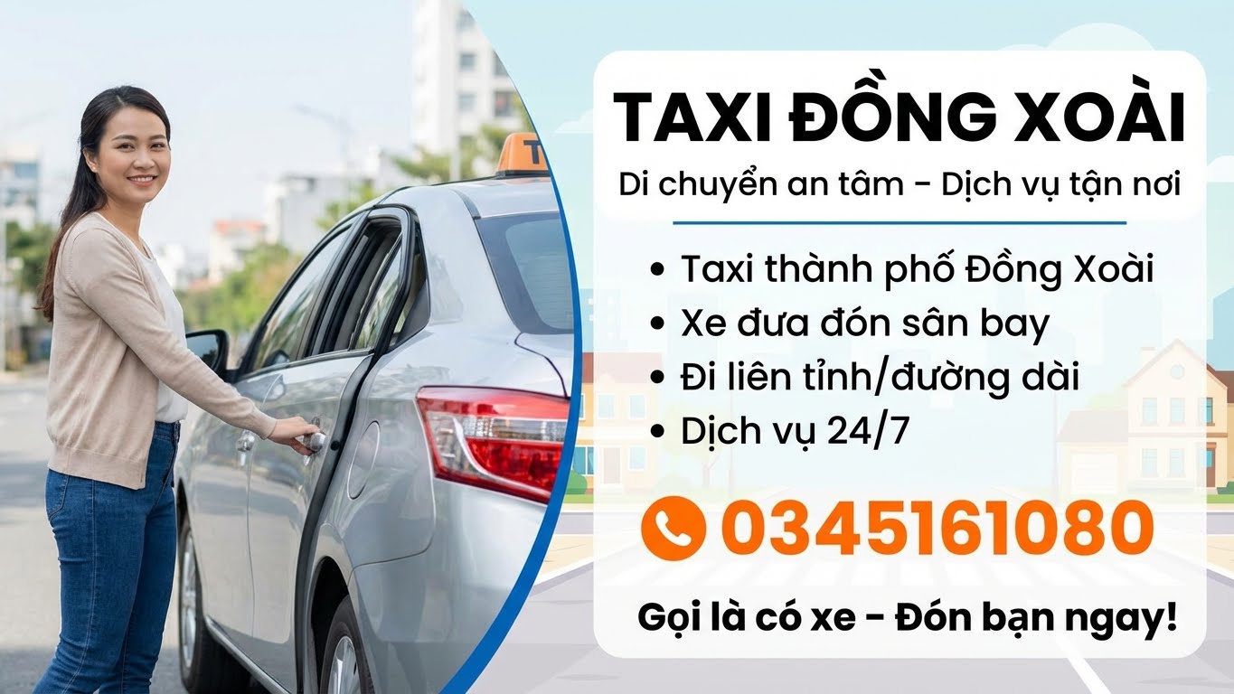Taxi Tour Du Lịch Đồng Xoài Khám Phá Bình Phước