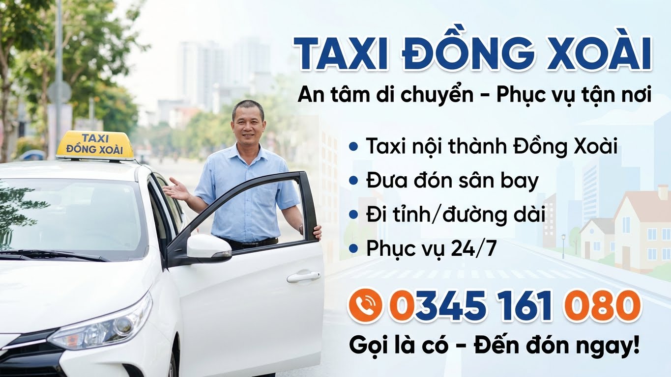 Liên hệ tổng đài taxi Đồng Xoài